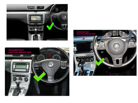 Volkswagen VW CC 11-15 13.3" Infotainment Wireless Apple CarPlay Android Auto GPS upgrade stereo