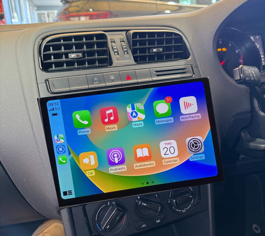 Volkswagen VW Polo 10-18 13.3" Tesla Style GPS Infotainment Wireless CarPlay Android Auto Stereo