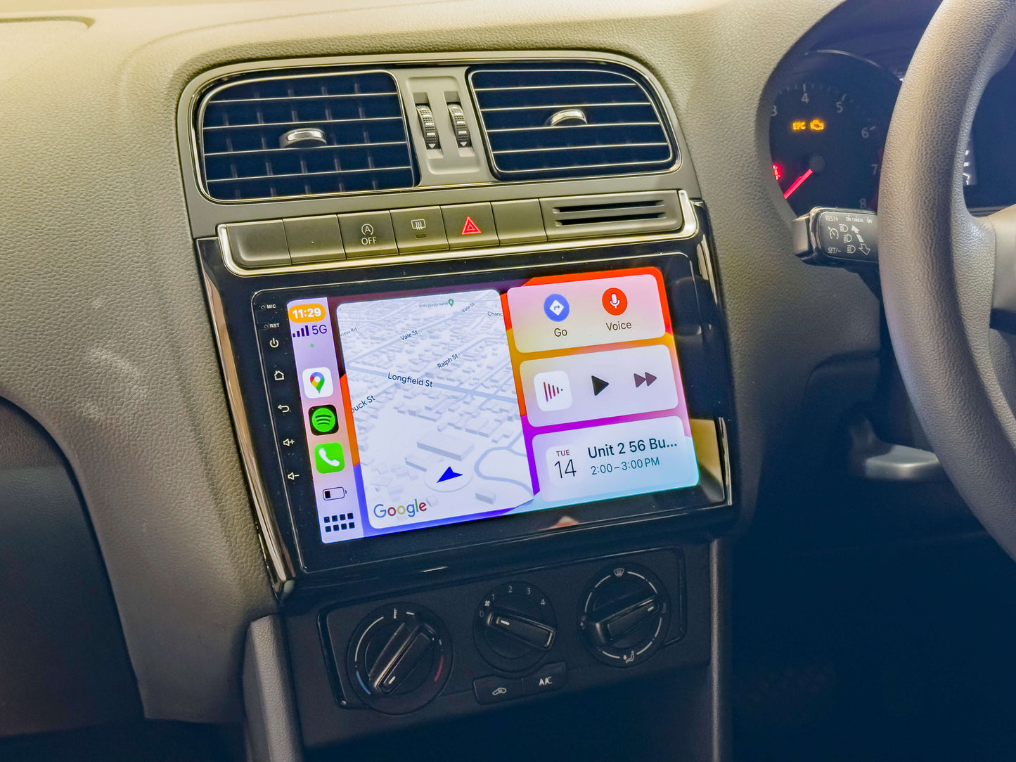 Volkswagen VW Polo 14-18 10" GPS Infotainment Wireless CarPlay Android Auto Stereo