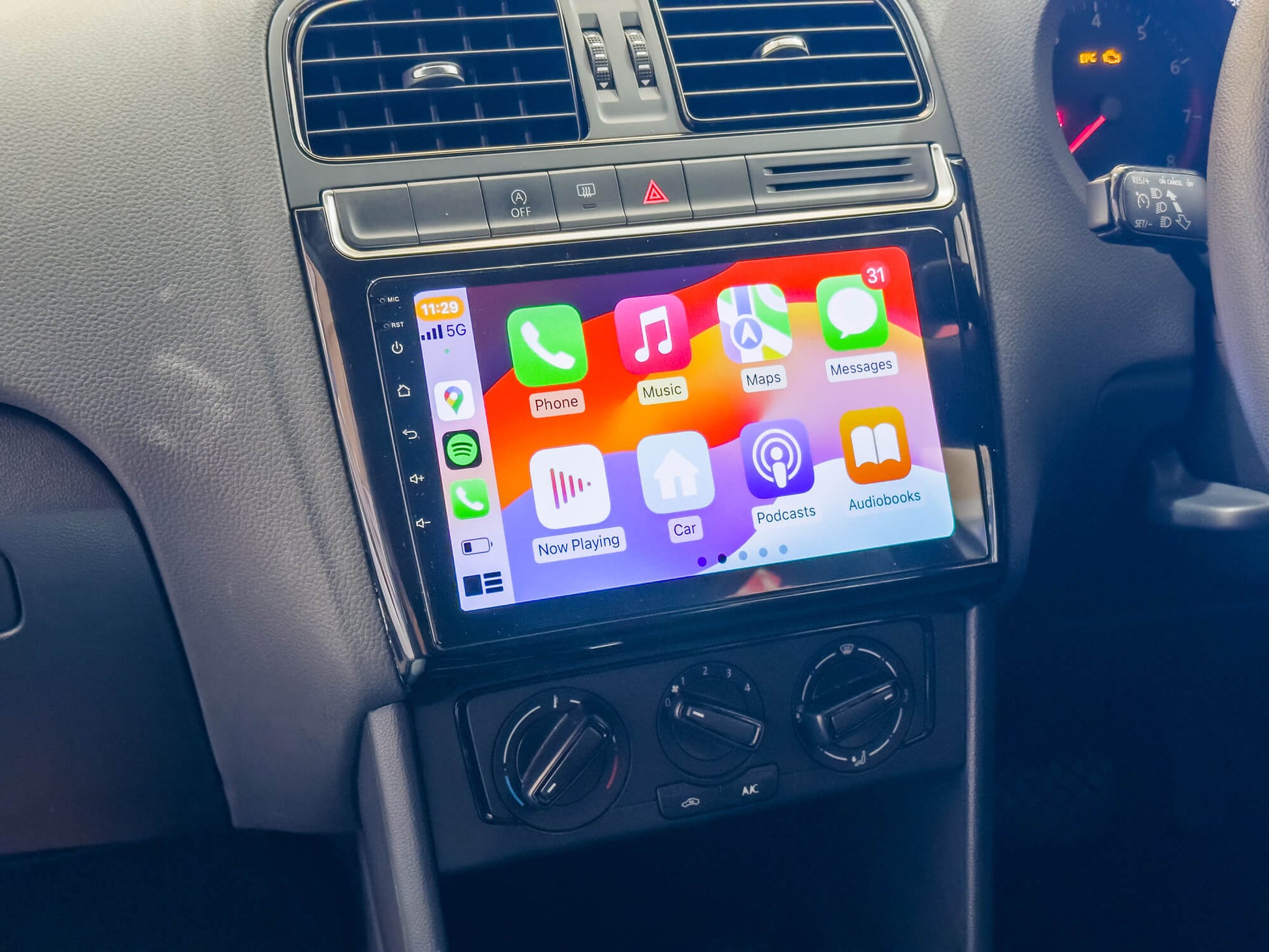 Volkswagen VW Polo 14-18 10" GPS Infotainment Wireless CarPlay Android Auto Stereo