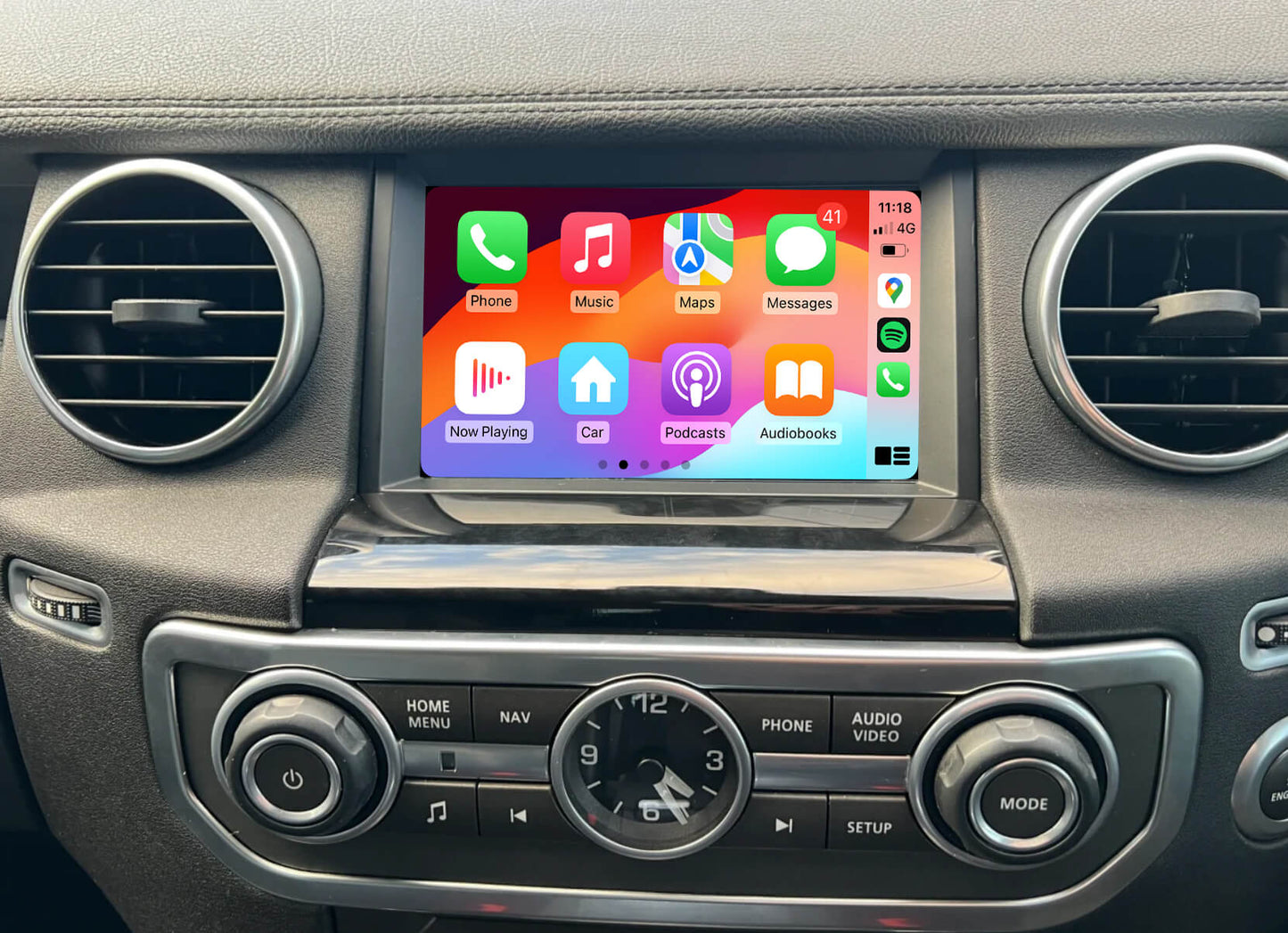 Land Rover Discovery 11-16 8” Bosch radio Add Wireless Carplay Android Auto Interface Retrofit