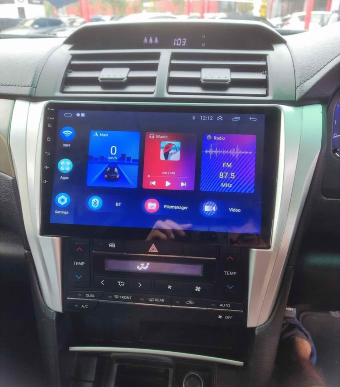 Toyota Aurion 2012-2015 GPS Stereo Touchscreen Wireless carplay Android Auto