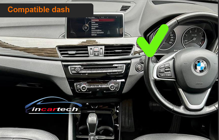 BMW x2 2015-2019 (F39) 10.25 inch touchscreen upgrade stereo wireless Carplay Android auto