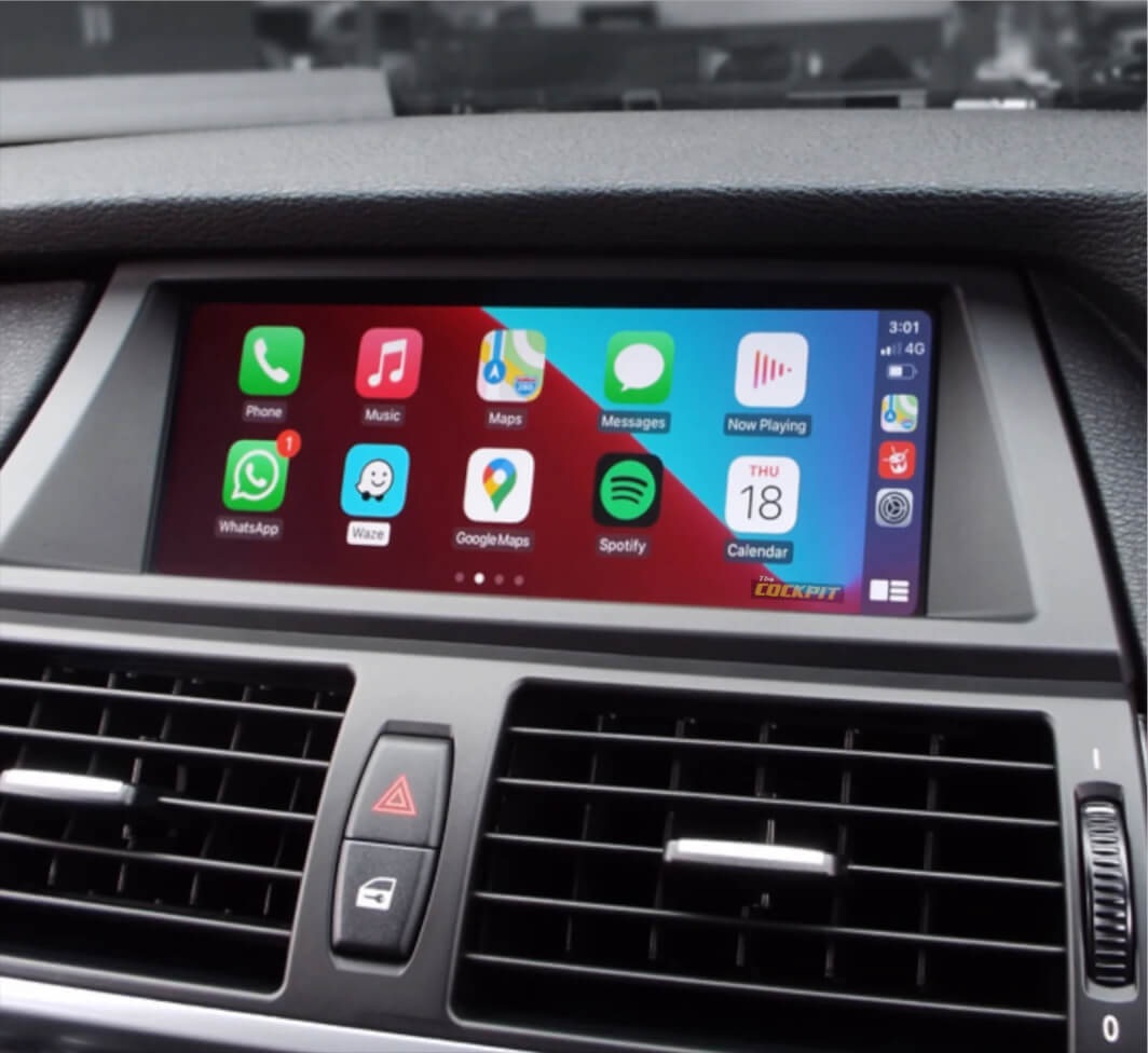BMW X5 series E70 Add Wireless Carplay & Android Auto MMI Retrofit integration