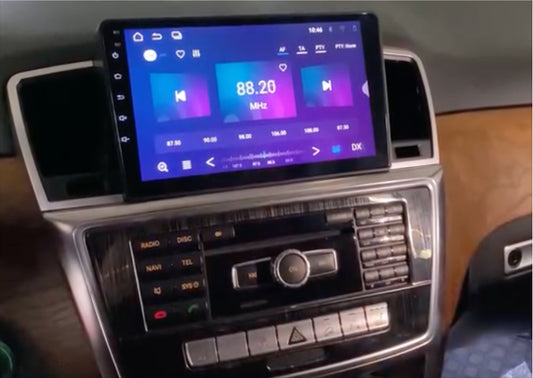 Mercedes Benz GL-class X166 12.3 inch touchscreen aftermarket screen upgrade Car stereo wireless Carplay and wireless android auto 2012-2016