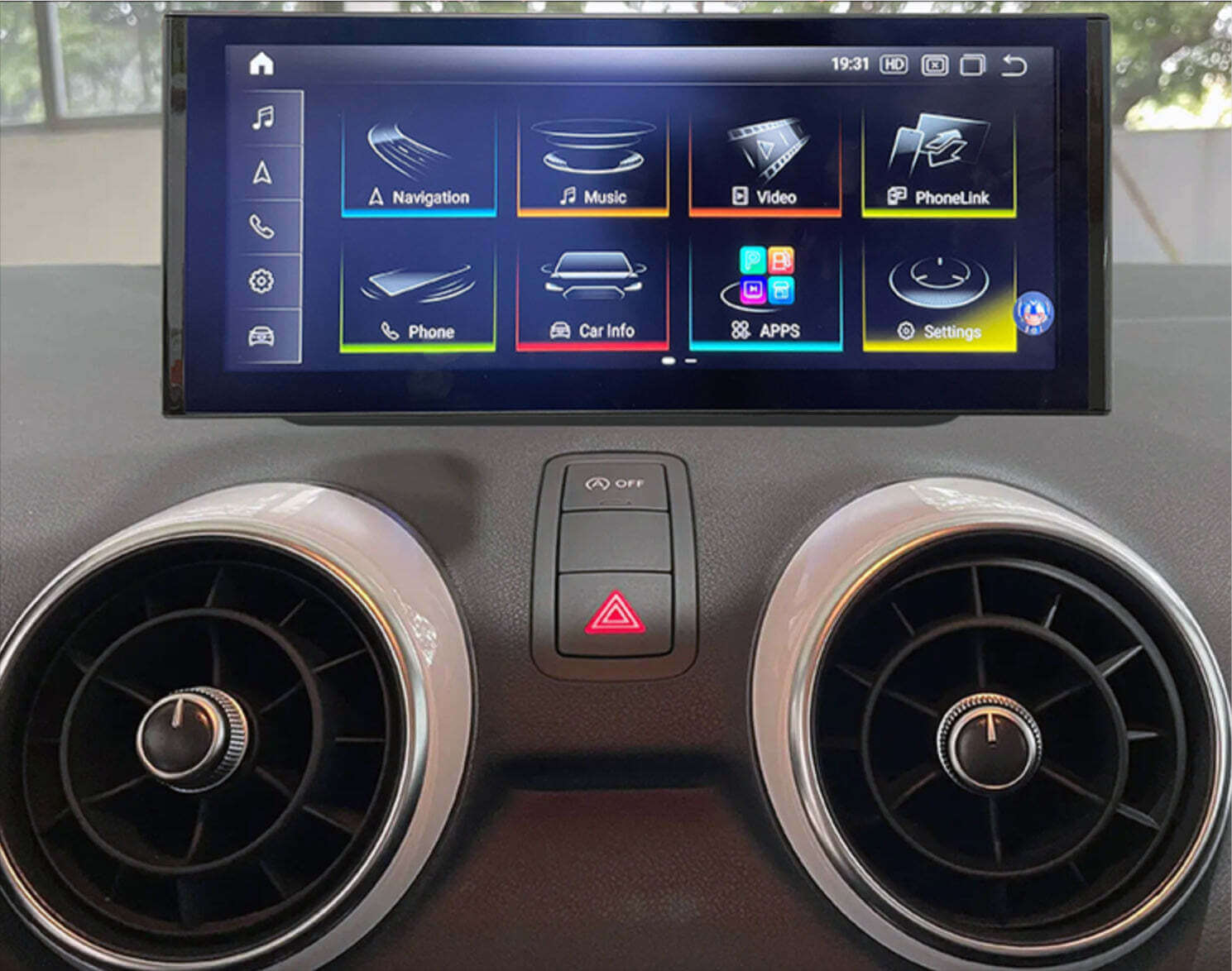 Audi A1 2010-2018 12.3 inch touchscreen aftermarket screen upgrade Car stereo wireless Carplay and wireless android auto