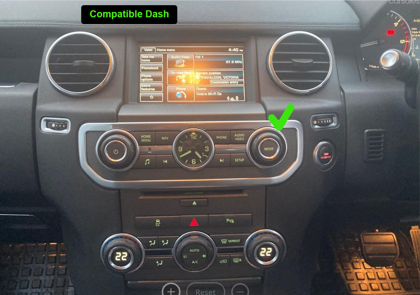 Land Rover Discovery 4 11-17 8” Bosch radio Add Wireless Carplay Android Auto Interface Retrofit