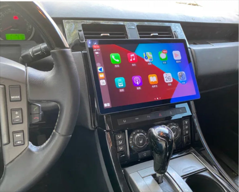 Ranger Rover Sport 2005-2009 13.3 inch touchscreen aftermarket upgrade Car stereo wireless Carplay and wireless android auto