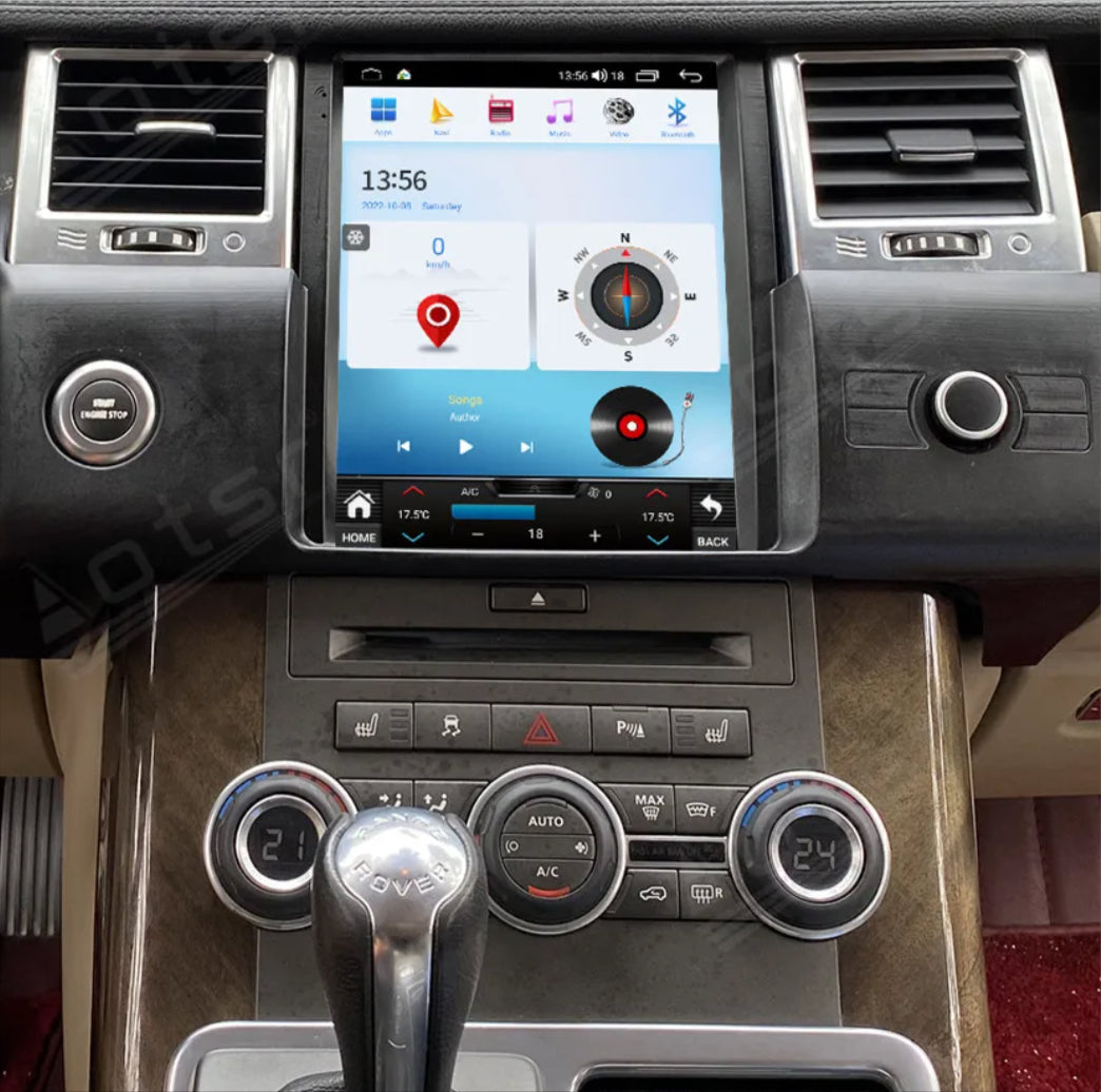 Range Rover Custom 2010 Land Rover Range Rover Sport 2010-2013 13.3 inch touchscreen aftermark ...