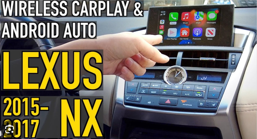 Lexus NX 2014-2017 Add Wireless Carplay & Android Auto MMI Retrofit integration interface Moduel