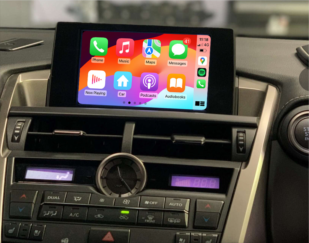Lexus NX 2014-2017 Add Wireless Carplay & Android Auto MMI Retrofit integration interface Moduel