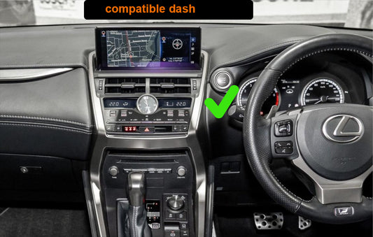 Lexus NX 2017-2020 Add Wireless Carplay & Android Auto MMI Retrofit integration interface Moduel