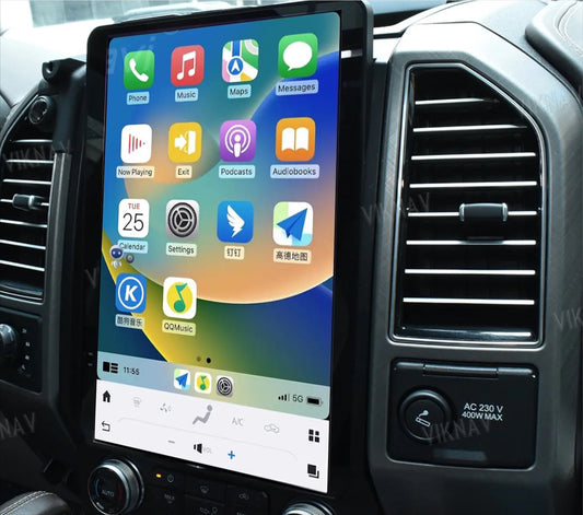 Ford F150 2015-2021 14.4 inch Touchscreen Wireless Apple CarPlay Android Auto GPS Bluetooth