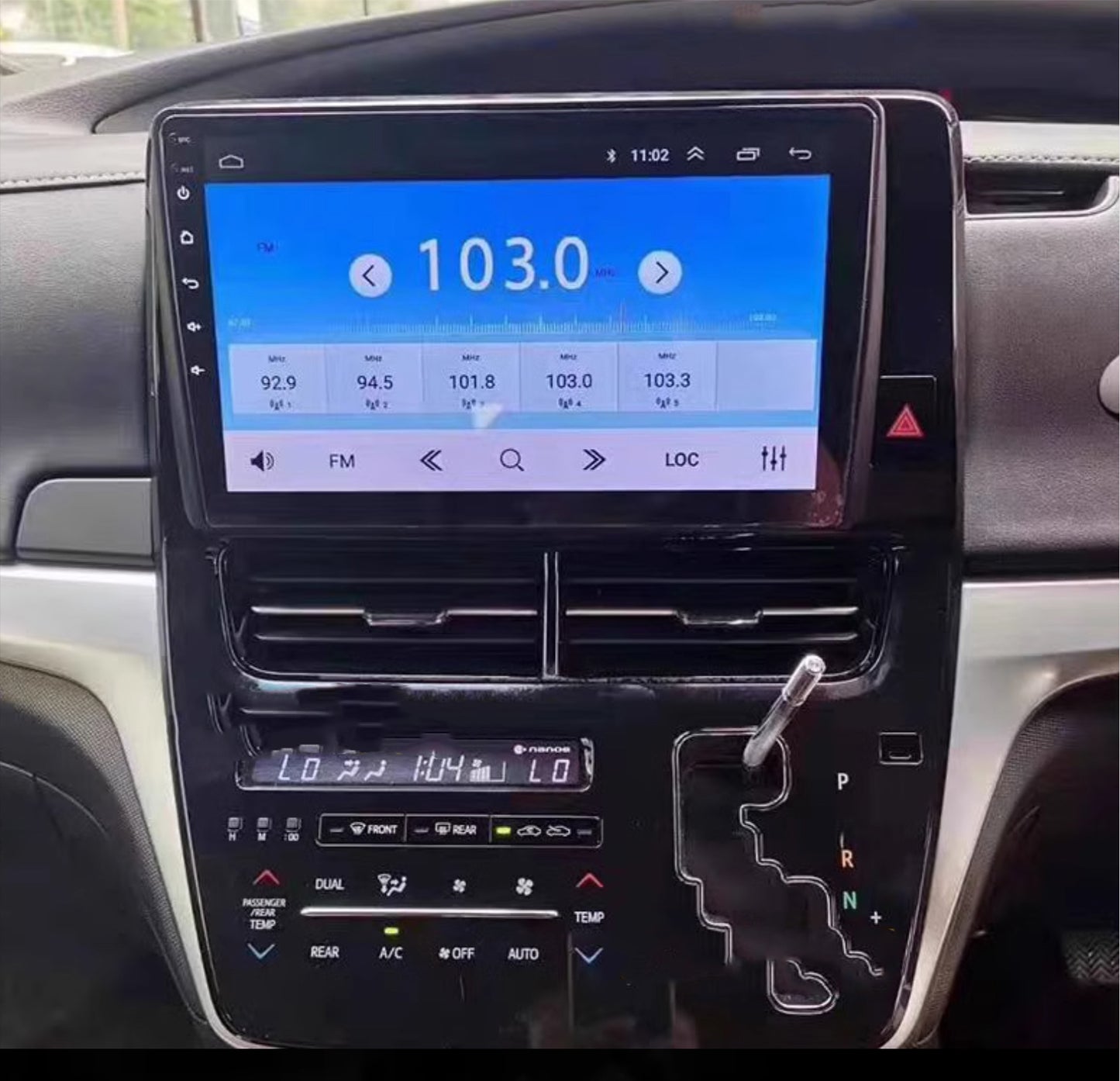 Toyota Tarago 2016-2022 GPS Bluetooth Stereo Apple carplay Android auto Headunit