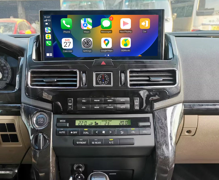 Toyota Landcruiser 07-15 200 Series LC200 Sahara GPS Wireless Apple CarPlay Android Auto Stereo Radio
