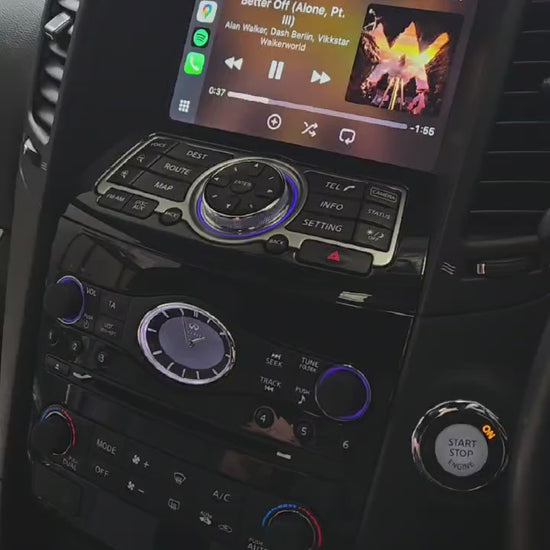 Infiniti QX70/QX70S 13-19 Add Wireless CarPlay & Android Auto Interface Retrofit