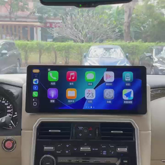 Nissan Patrol Y62 2013-2025 12.8" Infotainment stereo upgrade wireless CarPlay Android Auto