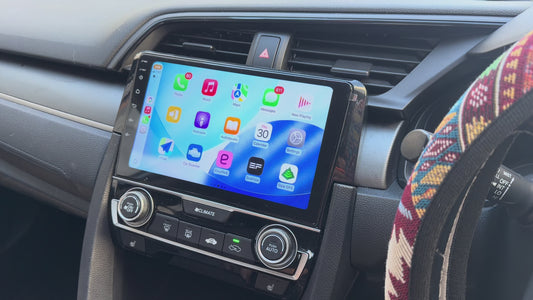 Honda Civic 2015-2019 9" Touchscreen GPS wireless CarPlay Android Auto HeadUnit