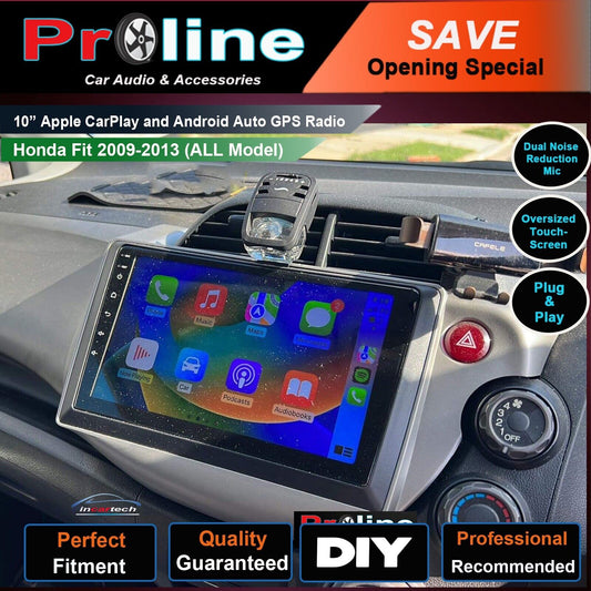 10 inch Honda Fit 14-20 wireless apple Carplay Android Auto GPS Radio Stereo, for Honda Fit 14-20, head unit upgrade for Honda Fit 14-20, Honda Fit 14-20 head unit replacement for Honda Fit 14-20, Honda Fit 14-20 head unit upgrade, for Honda Fit 14-20 stereo upgrade suit both manual and digital air condition control, provides installation. Upgrade to the lastest Wireless Apple CarPlay Android Auto