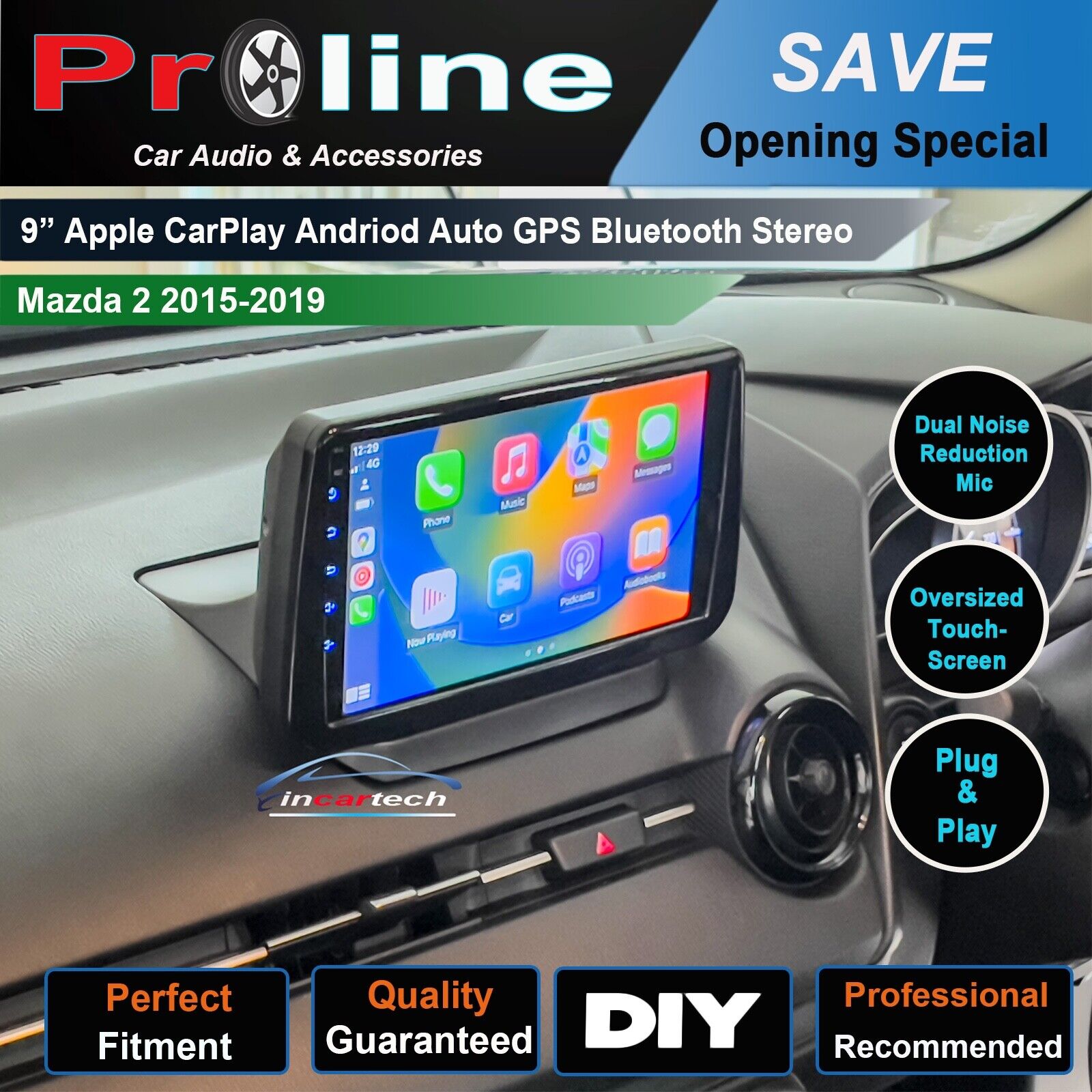 Mazda 2 15-19 Genki Wireless Apple Carplay Android Auto GPS Bluetooth Headunit, Mazda 2 15-19 Genki head unit replacement for Mazda 2 15-19 Genki, Mazda 2 15-19 Genki head unit upgrade, for Mazda 2 15-19 Genki stereo upgrade suit both manual and digital air condition control, provides installation. Upgrade to the lastest Wireless Apple CarPlay Android Auto