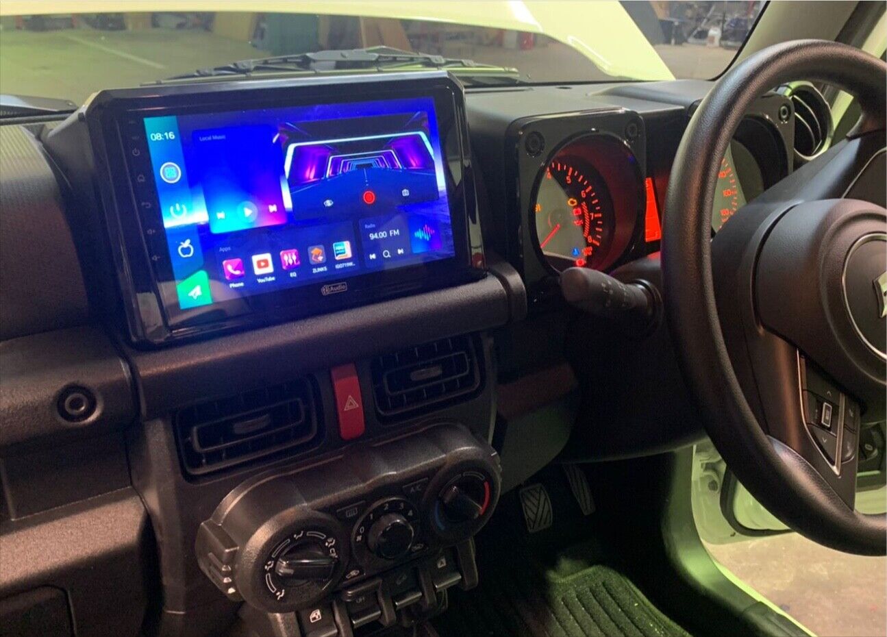 9 Suzuki Jimmy 2017+ Wireless Apple Carplay Android Auto GPS SatNav Radio Stereo, Radio stereo GPS Camera for Fit 9 Suzuki Jimmy 2017+  head unit upgrade for Fit 9 Suzuki Jimmy 2017+, Fit 9 Suzuki Jimmy 2017+ head unit replacement for Fit Suzuki Jimmy 05-16 head unit upgrade, for Fit 9 Suzuki Jimmy 2017+ stereo upgrade suit both manual and digital air condition control, provides installation. Upgrade to the Lastest Wireless Apple CarPlay Android Auto. 