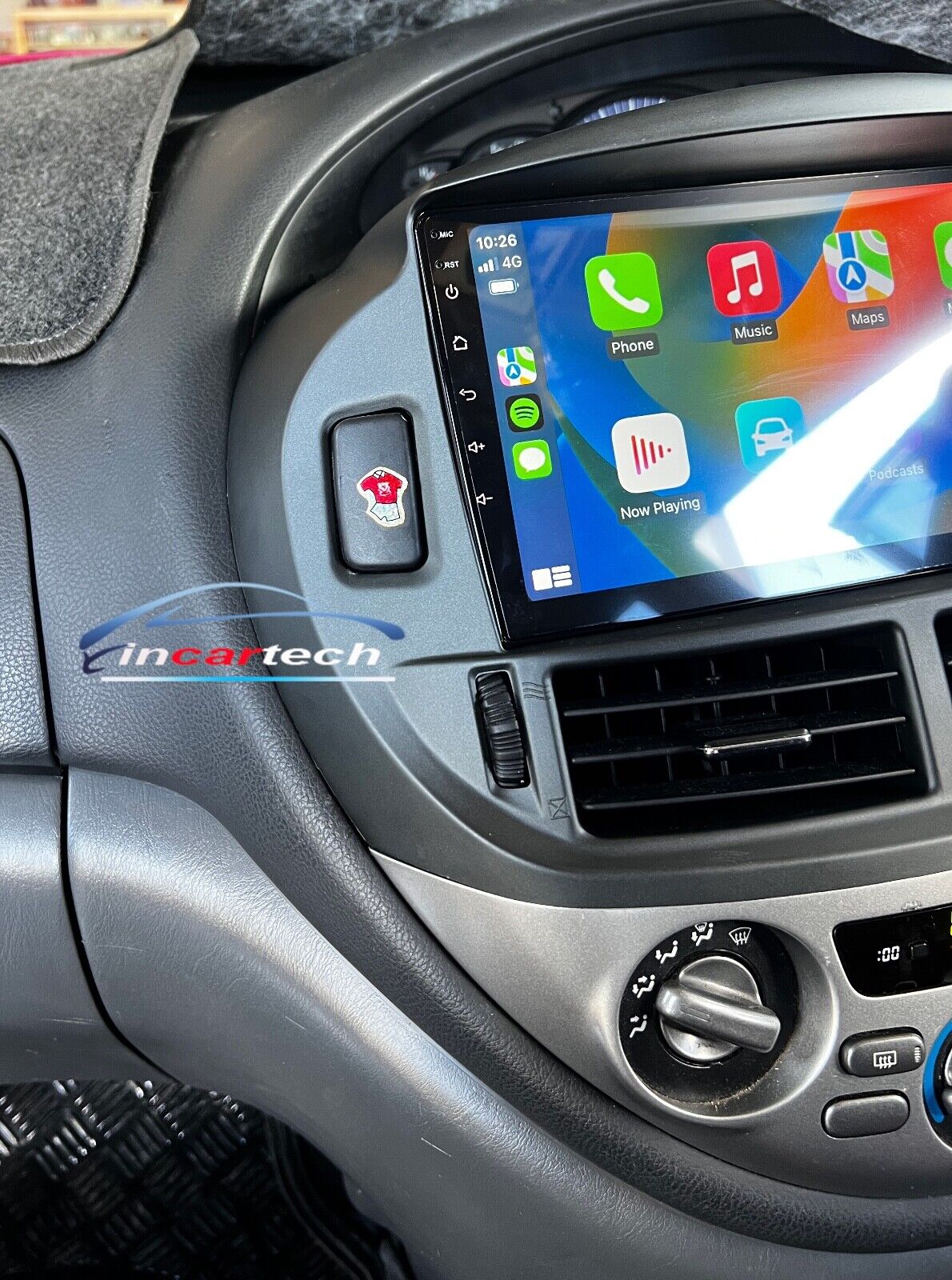 Fit Toyota Estima 00-06 GPS BT Wireless Apple Carplay Stereo Upgrade Radio satna, Toyota Estima 00-06 head unit replacement for Toyota Estima 00-06, Toyota Estima 00-06 head unit upgrade, for Estima 00-06  stereo upgrade suit both manual and digital air condition control, provides installation. Upgrade to the lastest Wireless Apple CarPlay Android Auto