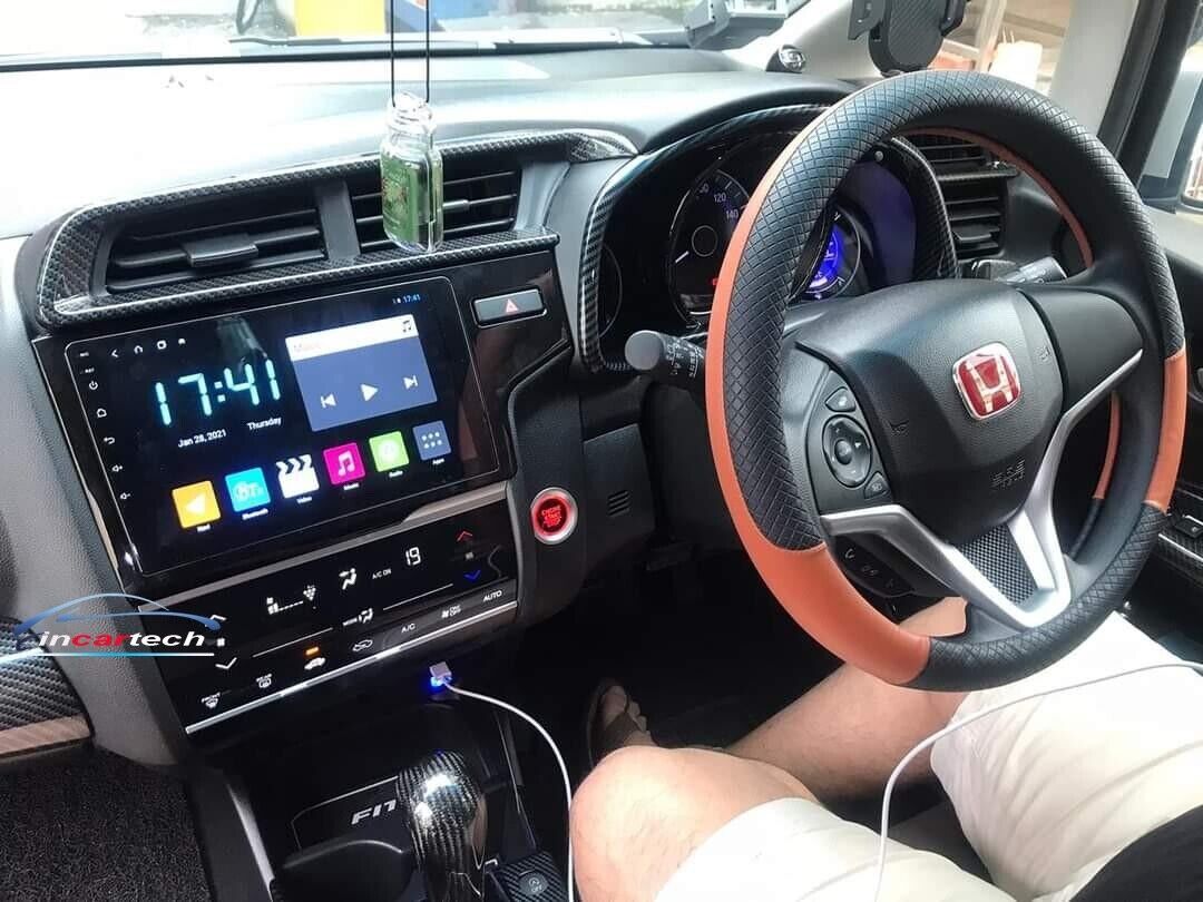10 inch Honda Fit 14-20 wireless apple Carplay Android Auto GPS Radio Stereo, for Honda Fit 14-20, head unit upgrade for Honda Fit 14-20, Honda Fit 14-20 head unit replacement for Honda Fit 14-20, Honda Fit 14-20 head unit upgrade, for Honda Fit 14-20 stereo upgrade suit both manual and digital air condition control, provides installation. Upgrade to the lastest Wireless Apple CarPlay Android Auto
