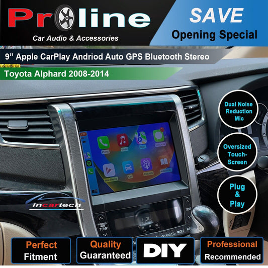 Fit Toyota verfire 08-14 GPS Wireless Apple CarPlay Android Auto Stereo Radio 9", Toyota verfire 08-14 head unit replacement for Toyota verfire 08-14 , Toyota verfire 08-14 head unit upgrade, for Toyota verfire 08-14 stereo upgrade suit both manual and digital air condition control, provides installation. Upgrade to the lastest Wireless Apple CarPlay Android Auto