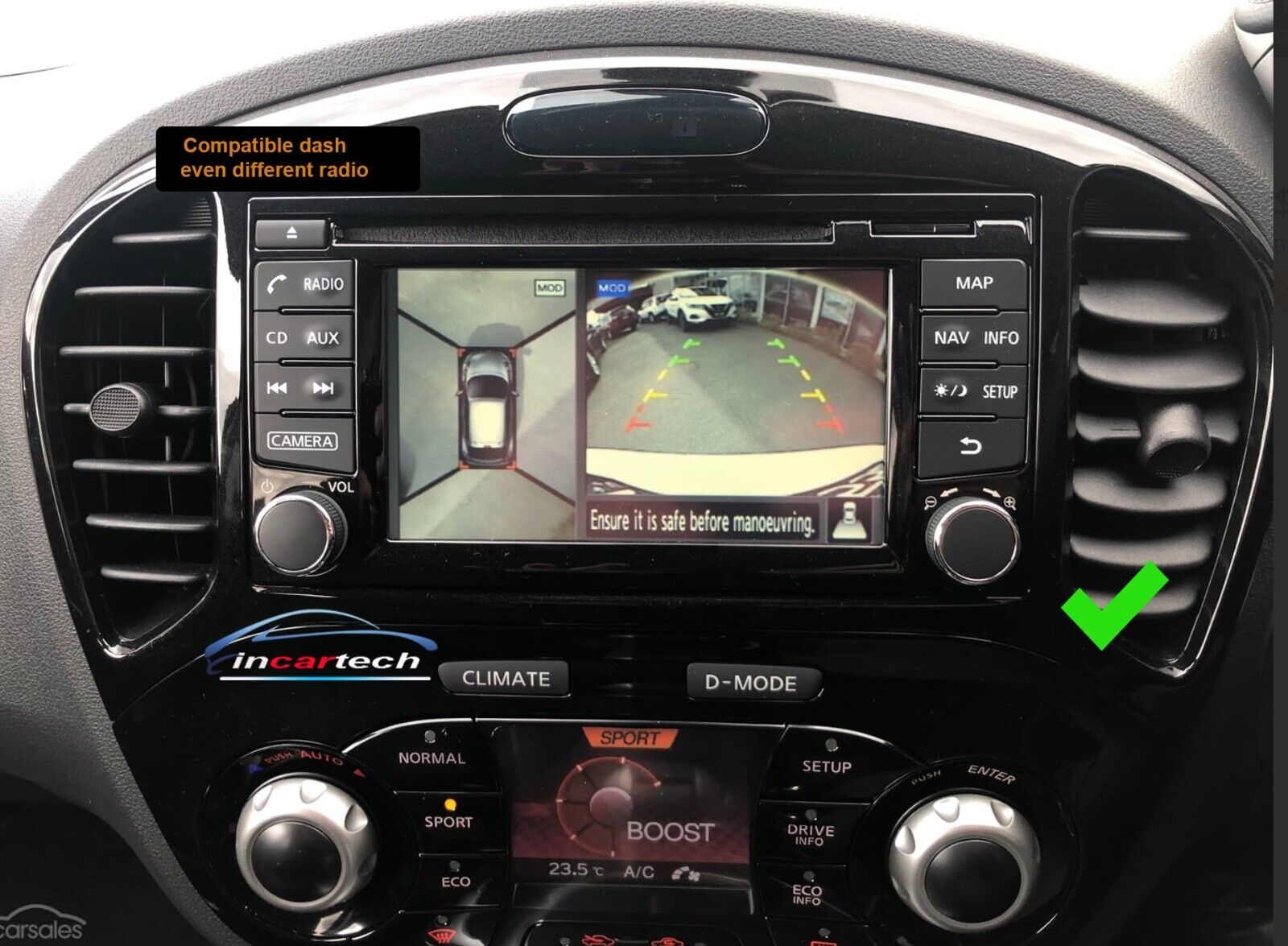 Nissan Juke 13+ GPS Wireless Apple Carplay Wired Android Auto Stereo Support 360, Nissan Juke 13+ head unit replacement for Nissan Juke 13+, Nissan Juke 13+ head unit upgrade, for Nissan Juke 13+ stereo upgrade suit both manual and digital air condition control, provides installation. Upgrade to the lastest Wireless Apple CarPlay Android Auto