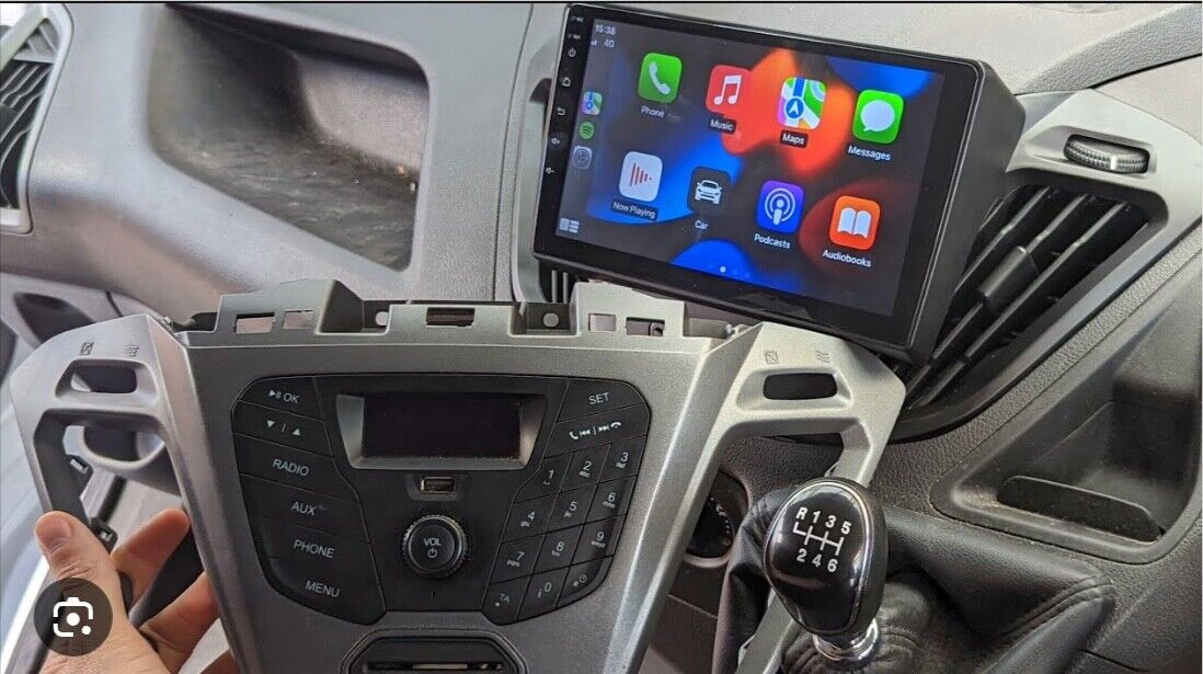 Apple carplay ford transit sales custom