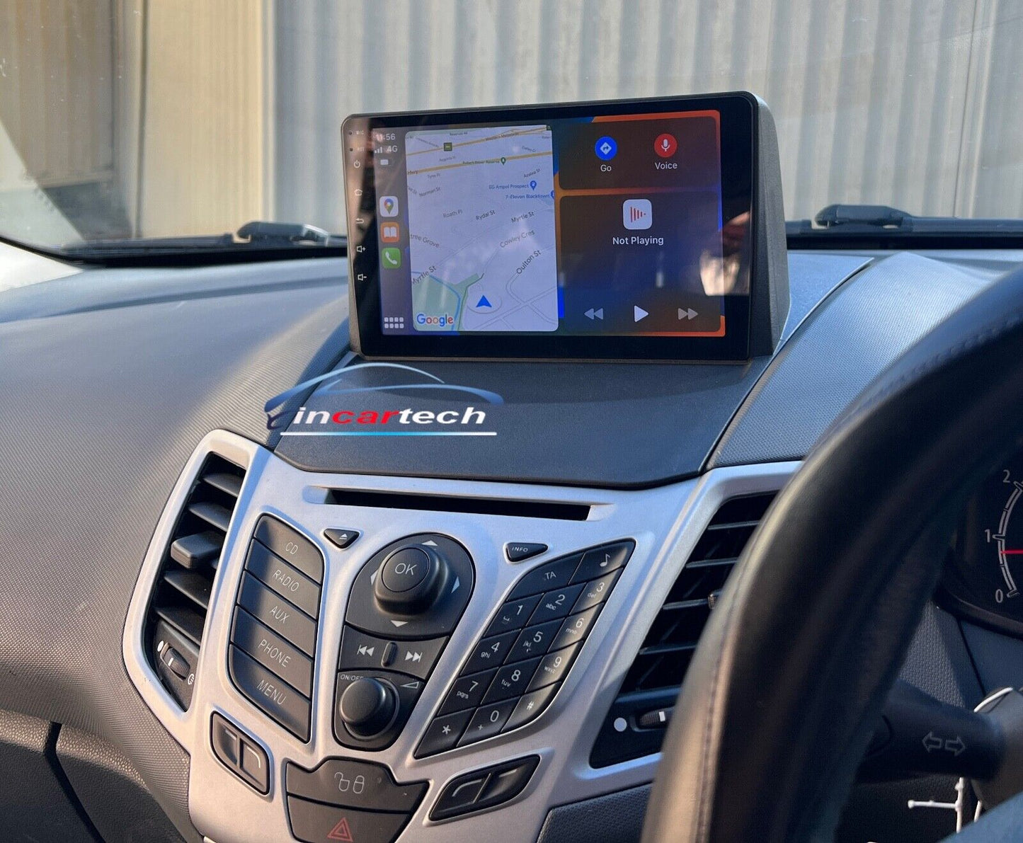 Wireless Apple CarPlay Android auto Ford Fiesta 08-12 Stereo GPS Radio Camera, Ford Fiesta 08-12 head unit replacement for Ford Fiesta 08-12, Ford Fiesta 08-12 head unit upgrade, for Ford Fiesta 08-12  stereo upgrade suit both manual and digital air condition control, provides installation. Upgrade to the lastest Wireless Apple CarPlay Android Auto