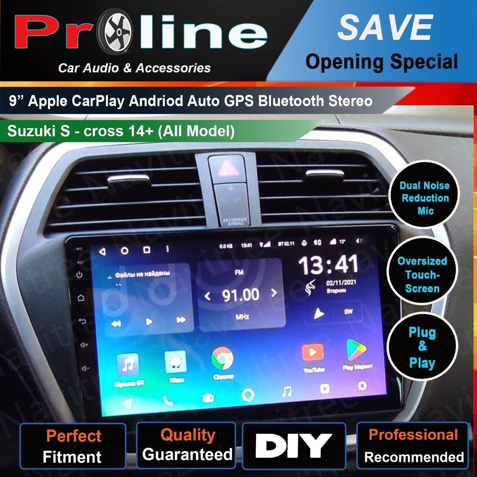 Suzuki S-Cross 14-21 Wireless Apple Carplay Android Auto GPS SatNav Radio Stereo, Radio stereo GPS Camera for Fit Suzuki S-Cross 14-21 head unit upgrade for Fit Suzuki S-Cross 14-21, Fit Suzuki S-Cross 14-21 head unit replacement for Fit Suzuki S-Cross 14-21 head unit upgrade, for Fit Suzuki S-Cross 14-21 stereo upgrade suit both manual and digital air condition control, provides installation. Upgrade to the Lastest Wireless Apple CarPlay Android Auto. 