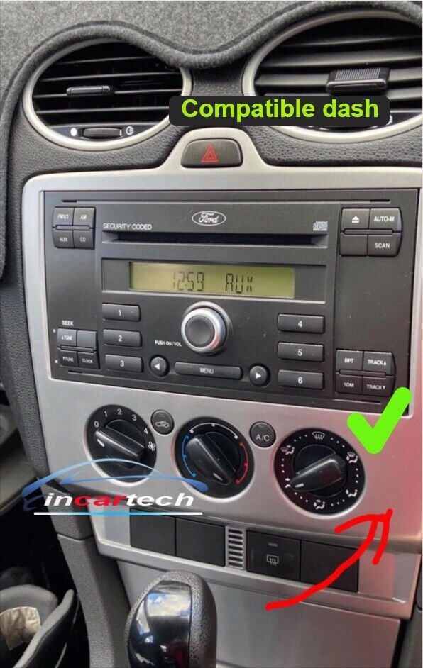 Wireless Apple CarPlay Android Auto Ford Focus 2005-2011 Radio stereo GPS Camera for Ford Focus 2005-2011, head unit upgrade for Ford Focus 2005-2011, Ford Focus 2005-2011 head unit replacement for Ford Focus 2005-2011, Ford Focus 2005-2011 head unit upgrade, for Ford Focus 2005-2011 stereo upgrade suit both manual and digital air condition control, provides installation. Upgrade to the Lastest Wireless Apple CarPlay Android Auto. Compatible Model: 2005-2008 LS, LT   2008-2011 LV, LVII