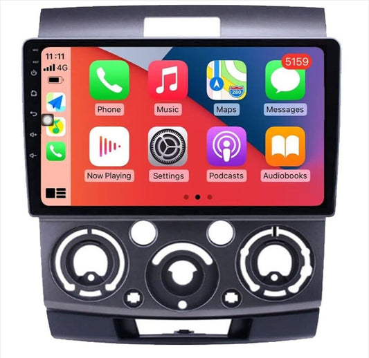 Mazda Bt50 07-11 Wireless Apple Carplay GPS Bluetooth Stereo 4wd Camera SatNav, Mazda Bt50 07-11 head unit replacement for Mazda Bt50 07-11, Mazda Bt50 07-11 head unit upgrade, for Mazda Bt50 07-11 stereo upgrade suit both manual and digital air condition control, provides installation. Upgrade to the lastest Wireless Apple CarPlay Android Auto