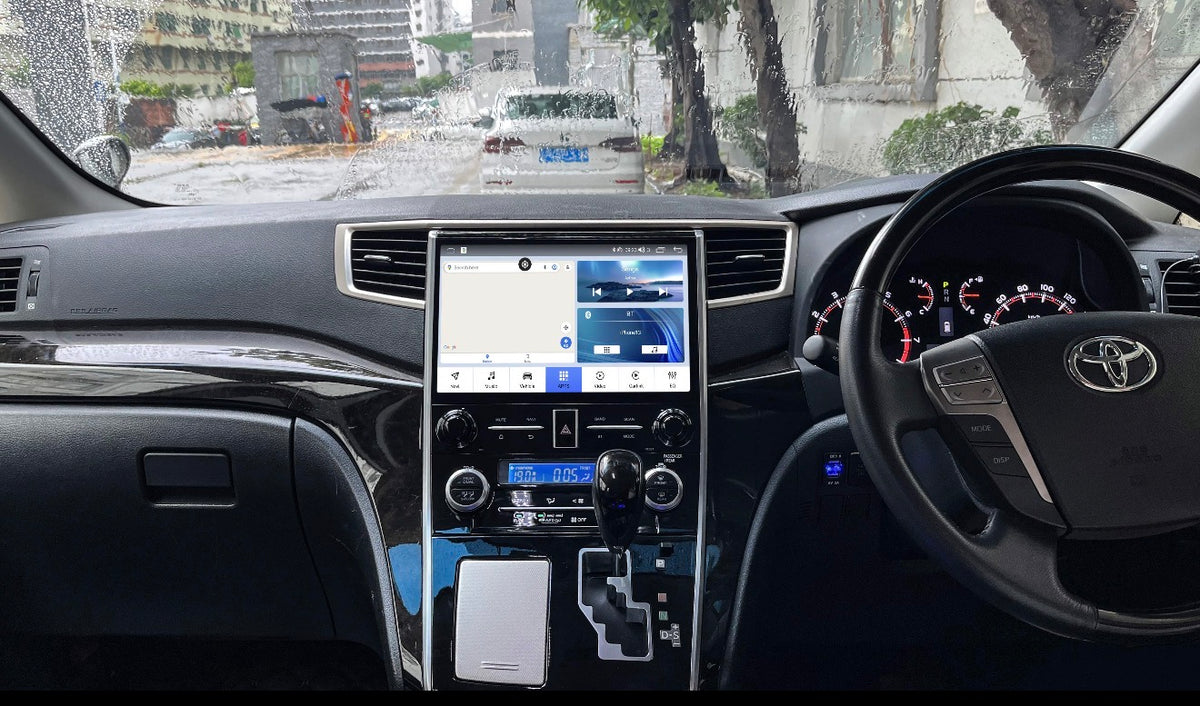 to suit Toyota Alphard/Vellfire 08-14 Wireless Apple CarPlay Android Auto Stereo radio 11"