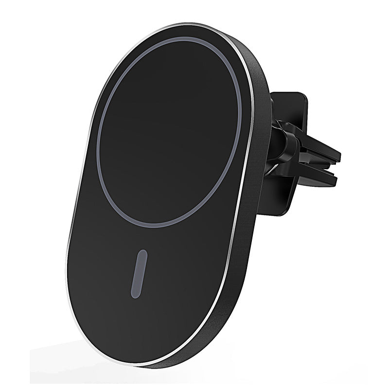 Laser Chargecore Magnetic Wireless Charger with Car Vent Mount Bundle – White, ChargeCore Magnetic Vent Mount Charging Set, Air Vent Mount Magnetic Wireless Car Charger,15W Fast Charging Car Mounts Compatible with MagSafe, Car Charger Mount 15W MagSafe Fast Wireless Charging for Apple iPhone