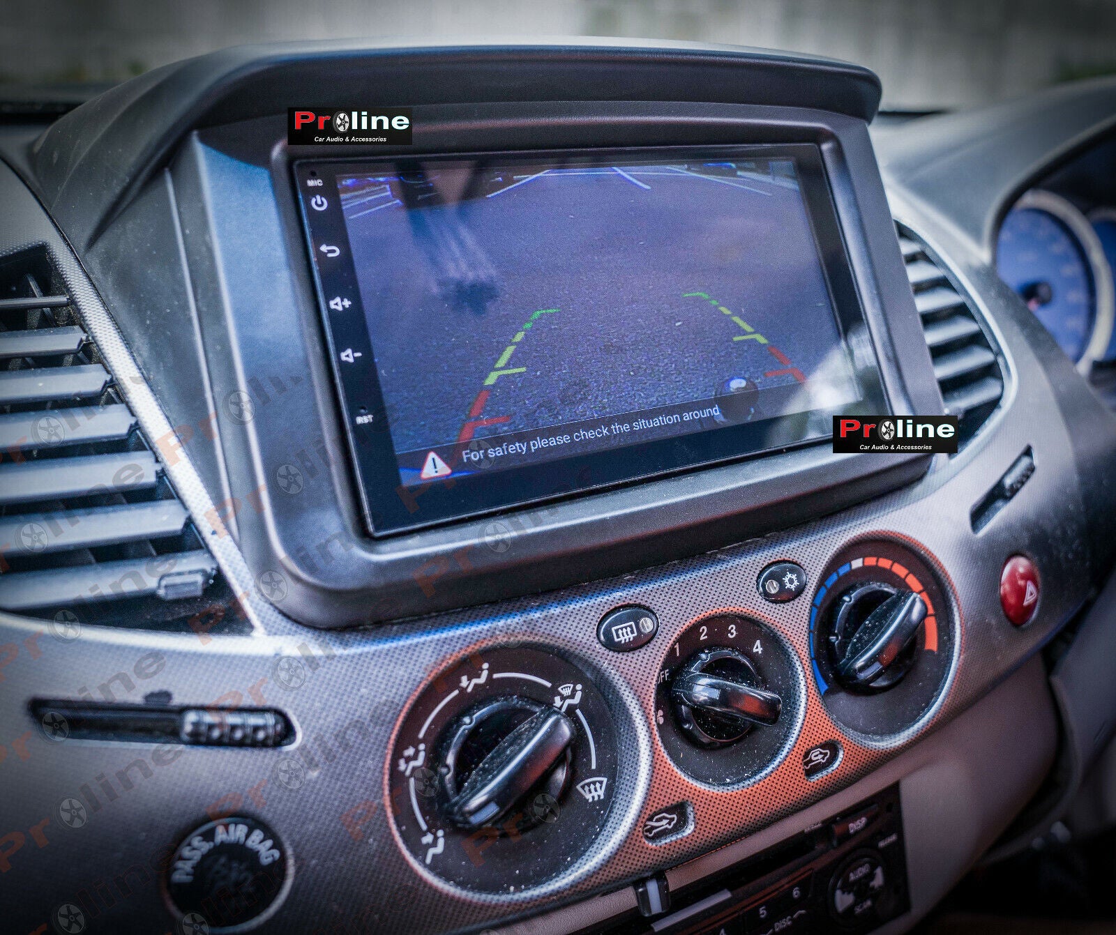 Mitsubishi Triton 06-16 GPS Satnav Bluetooth Stereo BT Reverse Camera facia 7, Mitsubishi Triton 06-16 head unit upgrade for Mitsubishi Triton 06-16 ead unit replacement for Mitsubishi Triton 06-16 upgrade, Mitsubishi Triton 06-16 stereo upgrade suit both manual and digital air condition control, provides installation. Upgrade to the Latest Wireless Apple Carplay Android Auto
