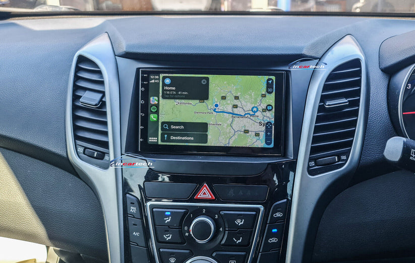 Hyundai i30 2013-2016 7" GPS Bluetooth Apple CarPlay Android Auto Ster ...