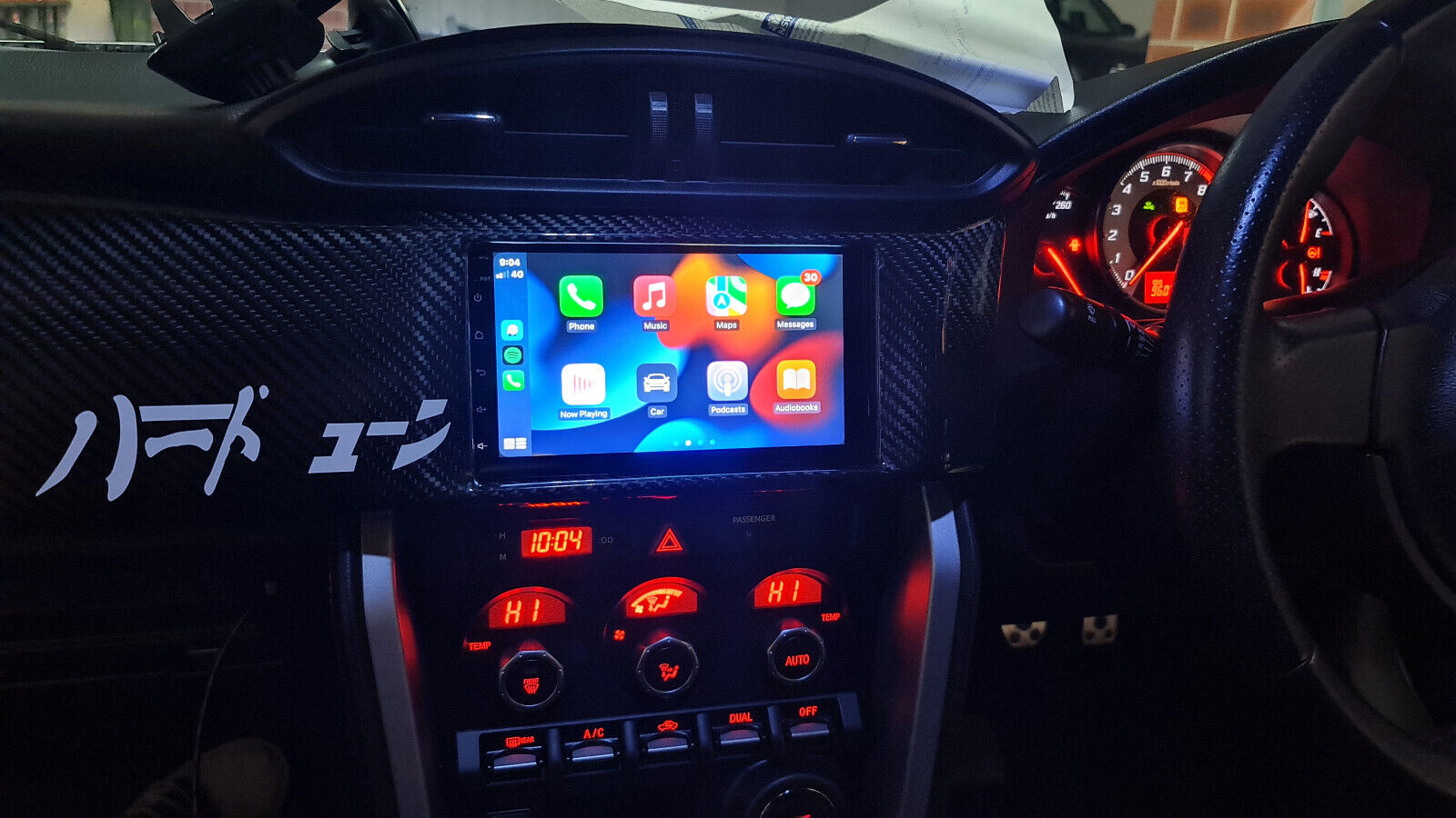 fit Toyota 86 Headunit GPS Bluetooth Apple Carplay Android Auto accessories, Toyota 86 head unit upgrade for Toyota 86 head unit replacement for Toyota 86 upgrade, Toyota 86 stereo upgrade suit both manual and digital air condition control, provides installation. Upgrade to the Latest Wireless Apple Carplay Android Auto
