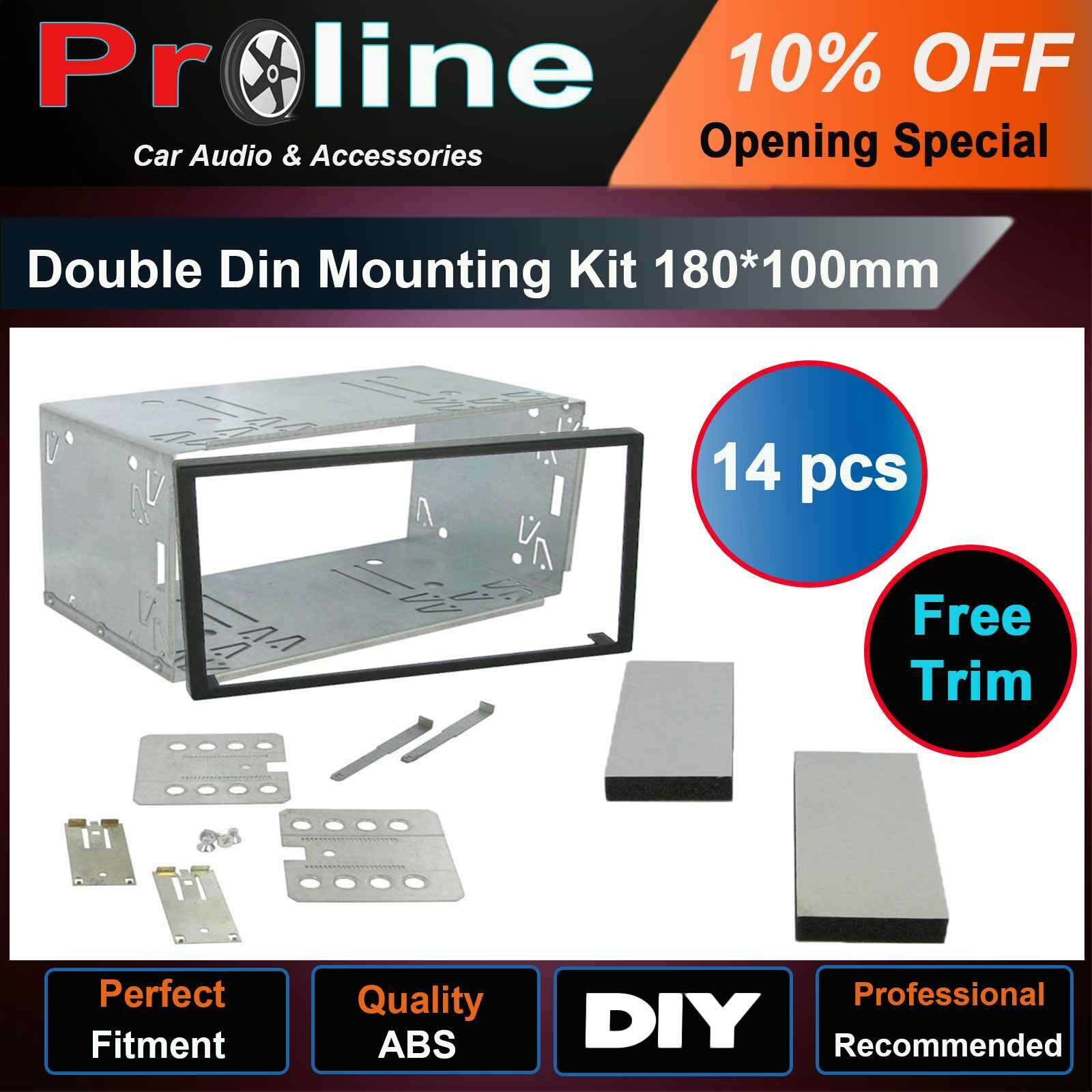 2 DIN Radio Housing Mounting Case Double Din Radio Holden Volkswagen(VW) European car