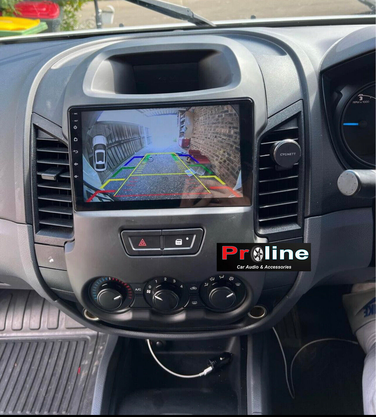 Ford Ranger 2011-2014 PX T6 MK1 Apple CarPlay Android Auto Radio Rever ...