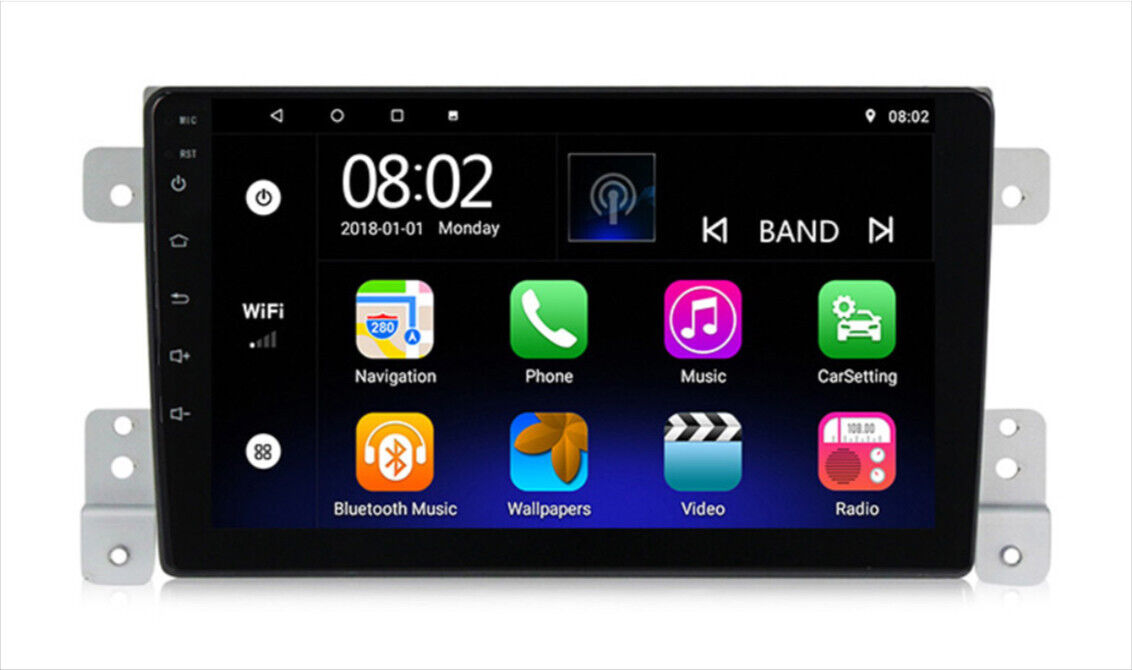 Suzuki Grand Vitara 05-17 Wireless Apple CarPlay GPS Radio Bluetooth stereo accessories,  Suzuki Grand Vitara 05-17 head unit upgrade for Suzuki Grand Vitara 05-17, head unit replacement for Suzuki Grand Vitara 05-17 head unit upgrade, Suzuki Grand Vitara 05-17 stereo upgrade suit both manual and digital air condition control, provides installation. Upgrade to the Latest Wireless Apple CarPlay Android Auto