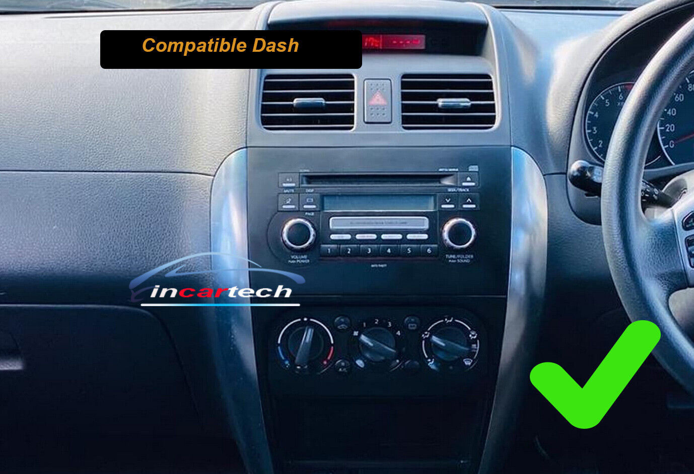 Suzuki SX4 07-14 Wireless Apple CarPlay GPS Radio Bluetooth stereo Android Auto,  Suzuki SX4 07-14 head unit upgrade Suzuki SX4 07-14  head unit replacement for Suzuki SX4 07-14 upgrade, Suzuki SX4 07-14 stereo upgrade suit both manual and digital air condition control, provides installation. Upgrade to the Latest Wireless Apple Carplay Android Auto