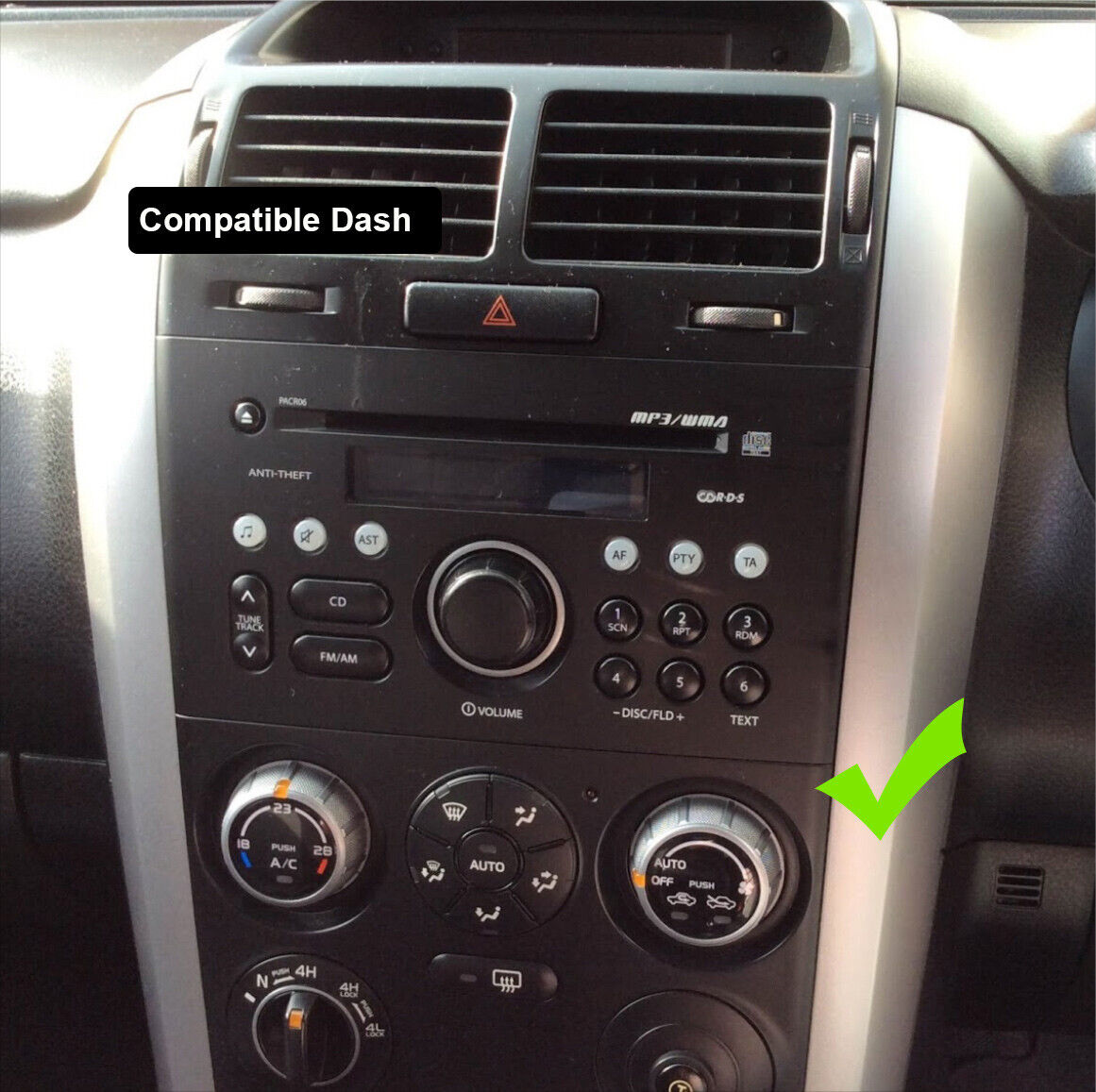 Suzuki Grand Vitara 05-17 Wireless Apple CarPlay GPS Radio Bluetooth stereo accessories,  Suzuki Grand Vitara 05-17 head unit upgrade for Suzuki Grand Vitara 05-17, head unit replacement for Suzuki Grand Vitara 05-17 head unit upgrade, Suzuki Grand Vitara 05-17 stereo upgrade suit both manual and digital air condition control, provides installation. Upgrade to the Latest Wireless Apple CarPlay Android Auto