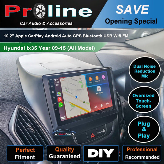 Hyundai ix35 09-15 GPS Bluetooth Handfree Apple CarPlay Android Auto USB, for Hyundai ix35 09-15 head unit upgrade for Hyundai ix35 09-15  head unit replacement for Hyundai Elantra 11-15 unit upgrade, for Hyundai ix35 09-15 stereo upgrade suit both manual and digital air condition control, provides installation. Upgrade to the Lastest Wireless Apple Carplay Android Auto