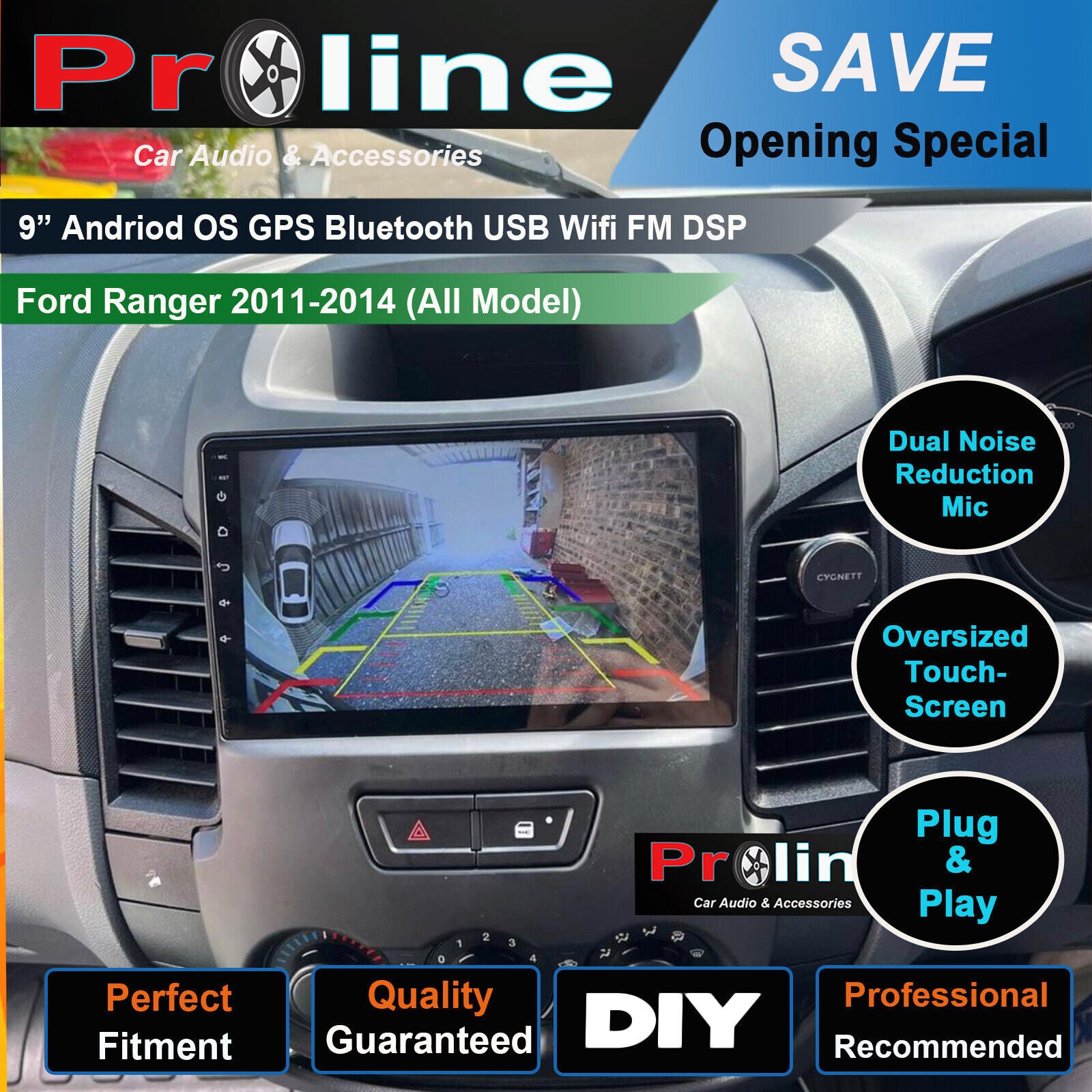 Ford Ranger Head Unit – Incartech