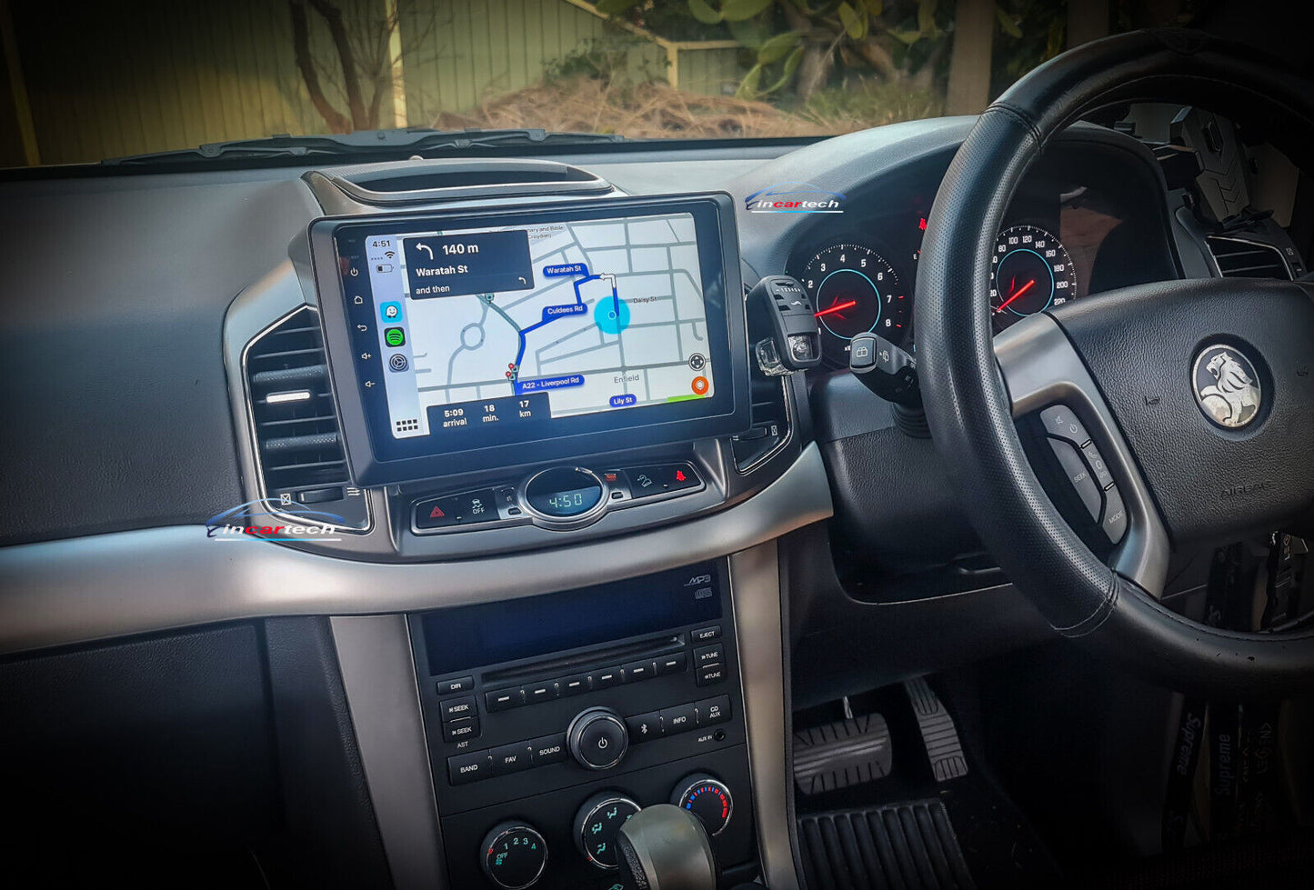 Holden Captiva 7 11-14 GPS Bluetooth USB Apple CarPlay Android Auto Stereo Radio, Holden Captiva 7 11-14 head unit upgrade, Holden Captiva 7 11-14 head unit replacement Holden Captiva 7 11-14 unit upgrade, Holden Captiva 7 11-14 stereo upgrade suit both manual and digital air condition control, provides installation. Upgrade to the Lastest Wireless Apple Carplay Android Auto
