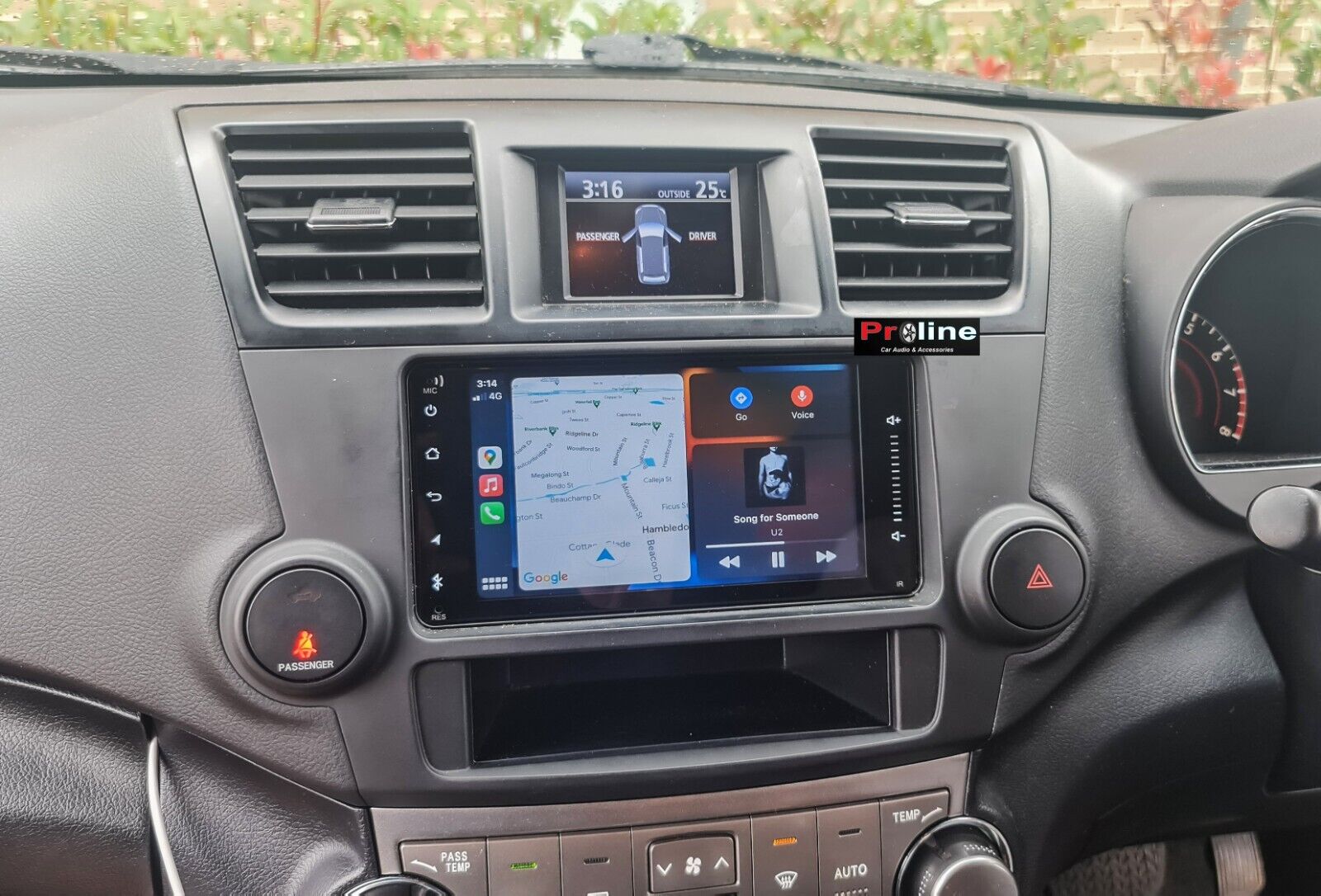 Fit Toyota Kluger 08-15 GPS Bluetooth Apple CarPlay Android Auto Stereo radio 7", Toyota Kluger 08-15 head unit upgrade for Toyota Kluger 08-15 head unit replacement for Toyota Kluger 08-15 upgrade, for Toyota Kluger 08-15 stereo upgrade suit both manual and digital air condition control, provides installation. Upgrade to the Lastest Wireless Apple Carplay Android Auto