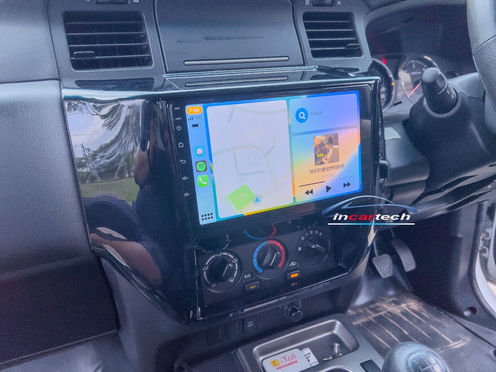 Nissan Patrol 04+ Y61 GPS Bluetooth Wireless Apple Carplay Android Camera Stereo, Nissan Patrol 04+ Y61 head unit upgrade for Nissan Patrol 04+ Y61, head unit replacement for Nissan Patrol 04+ Y61 upgrade, Nissan Patrol 04+ Y61 stereo upgrade suit both manual and digital air condition control, provides installation. Upgrade to the Latest Wireless Apple Carplay Android Auto