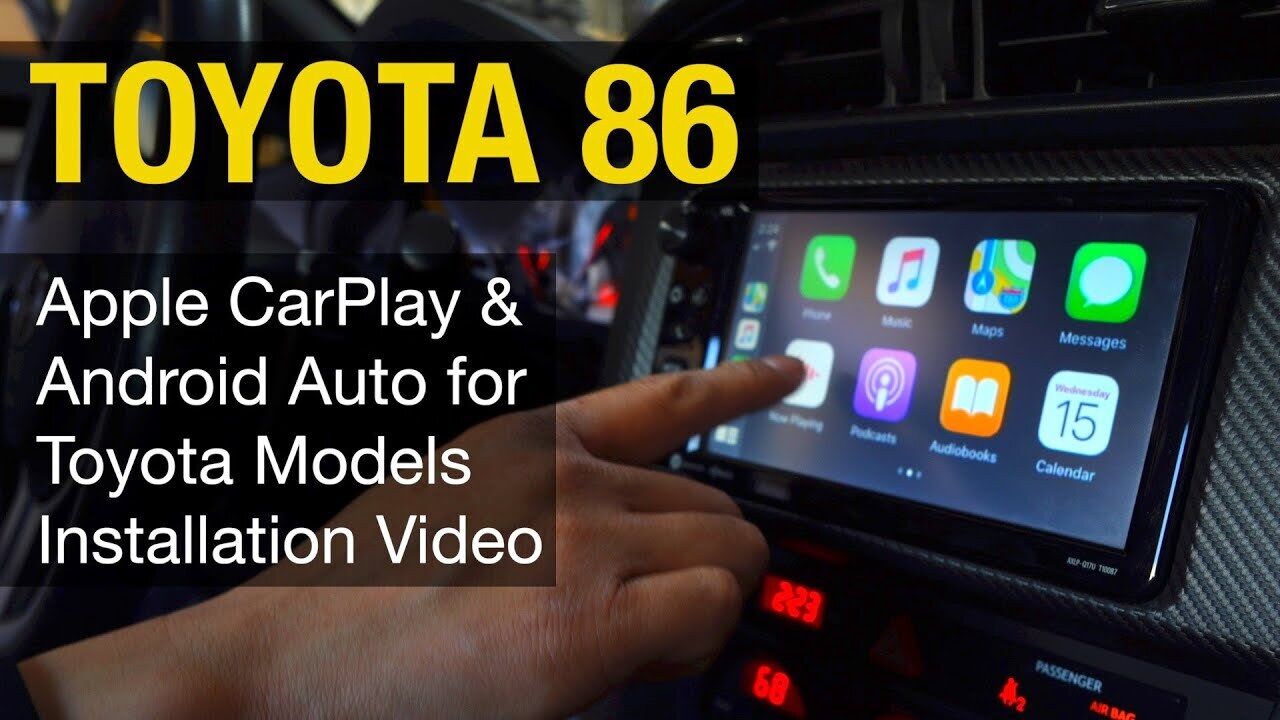 fit Toyota 86 Headunit GPS Bluetooth Apple Carplay Android Auto accessories, Toyota 86 head unit upgrade for Toyota 86 head unit replacement for Toyota 86 upgrade, Toyota 86 stereo upgrade suit both manual and digital air condition control, provides installation. Upgrade to the Latest Wireless Apple Carplay Android Auto